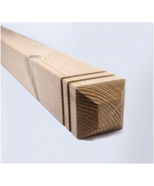 Chamfered Beaded Newel Post